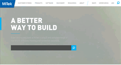 Desktop Screenshot of mitek.ca